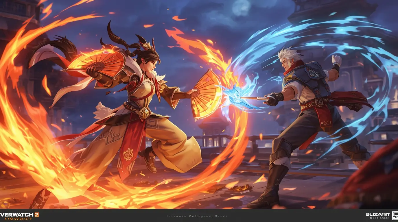 Overwatch 2 Teases Fire-Wielding Hero